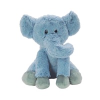 Microwavable stuffed toys plush elephant with tourmaline bag