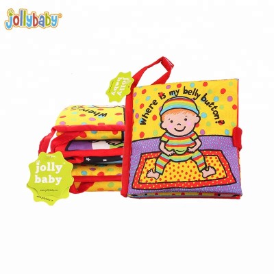 Hide and seek child soft cloth book for early education