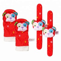 Jollybaby factory price 3d fuzzy baby animal sock toys and dolls for sale