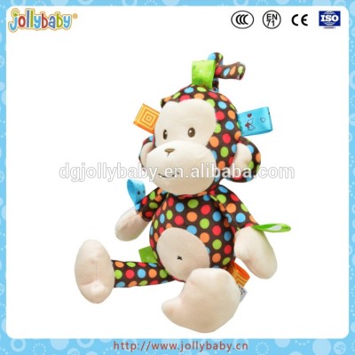 Dongguan Jollybaby Plush Baby Crib Hanging Animals Toys With Music