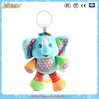 Jollybaby New Design 7 Different Cute Animals Musical Plush Pull String Toys