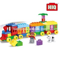 50pcs train educational creative building big blocks toys