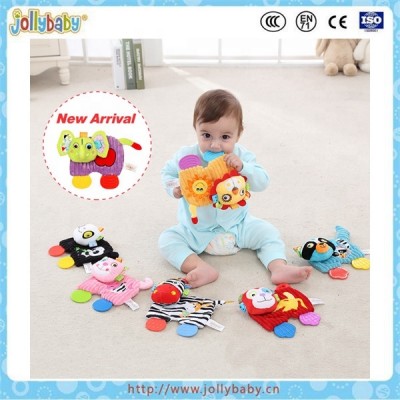 Jollybaby donkey snuggle teether baby soft toys