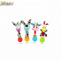 Baby entertaining handbells toy bed bells soft toys rattle