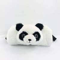 customized logo stuffed plush panda hand warmer hot water bottle covers